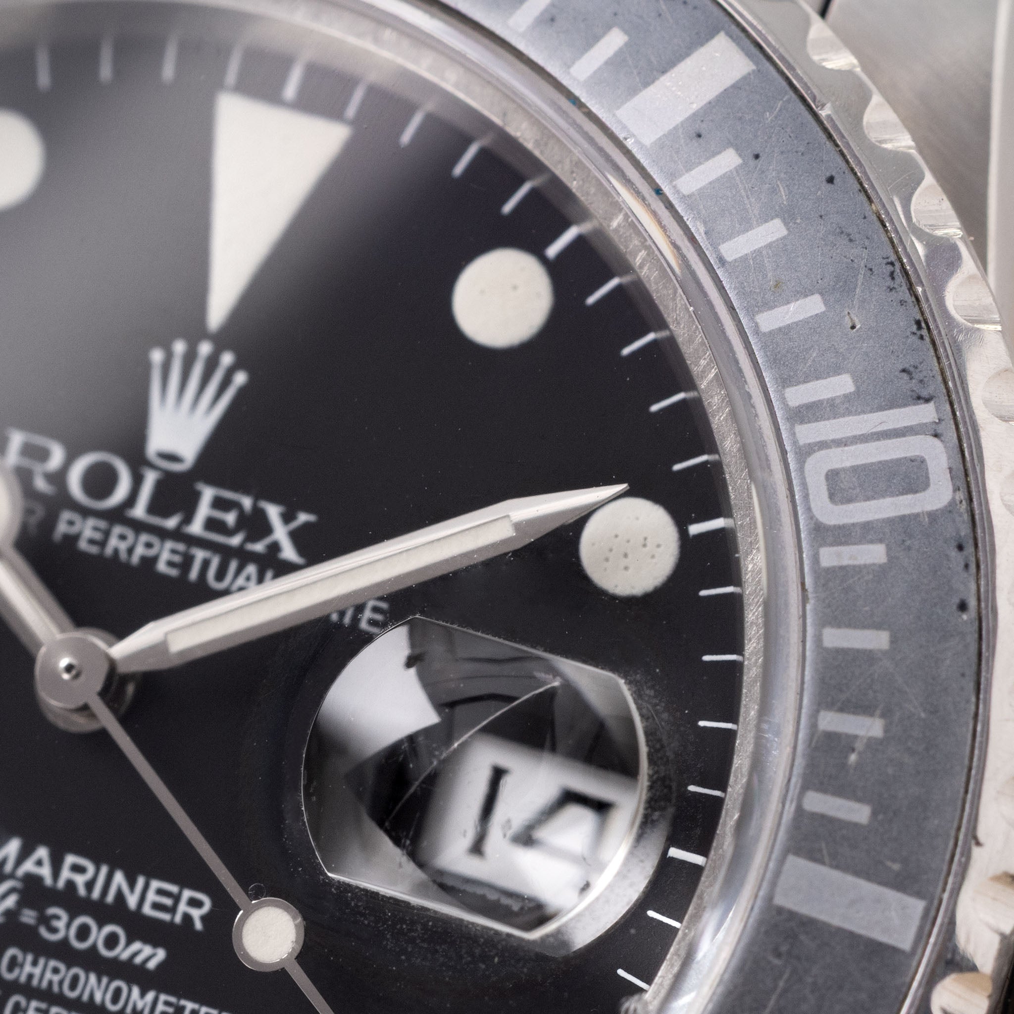 Rolex Submariner 16800 Matte Dial Ghost Bezel with Original Box and Papers