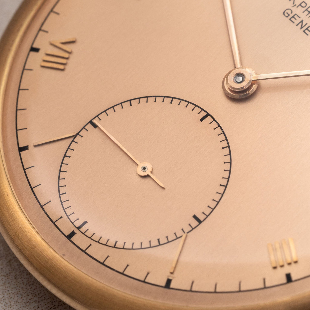 Patek Philippe Pocket Watch in 18k Rose Gold “Pink on Pink”