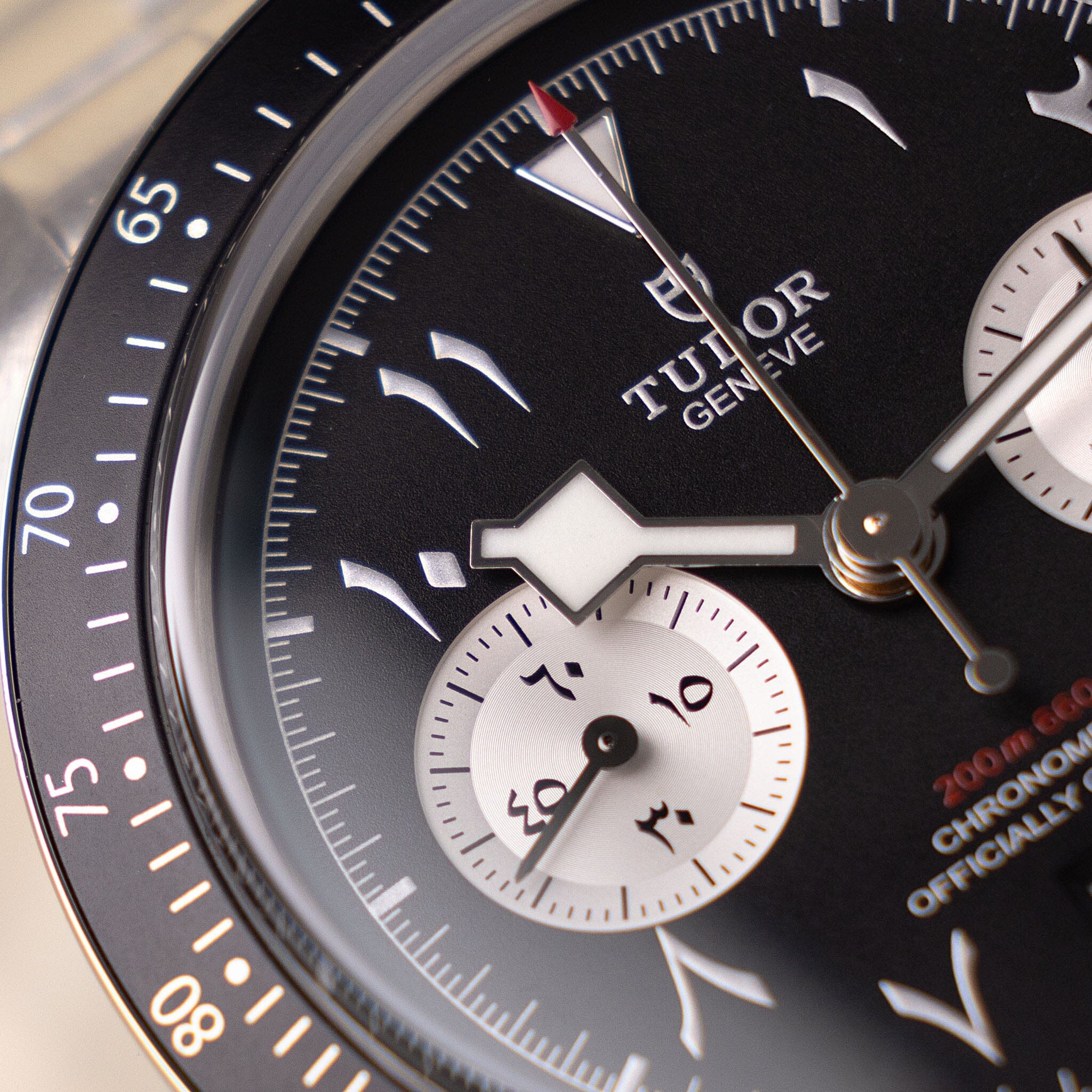 Tudor Black Bay Chrono Dubai Edition Hindi Numerals Ref 79360N