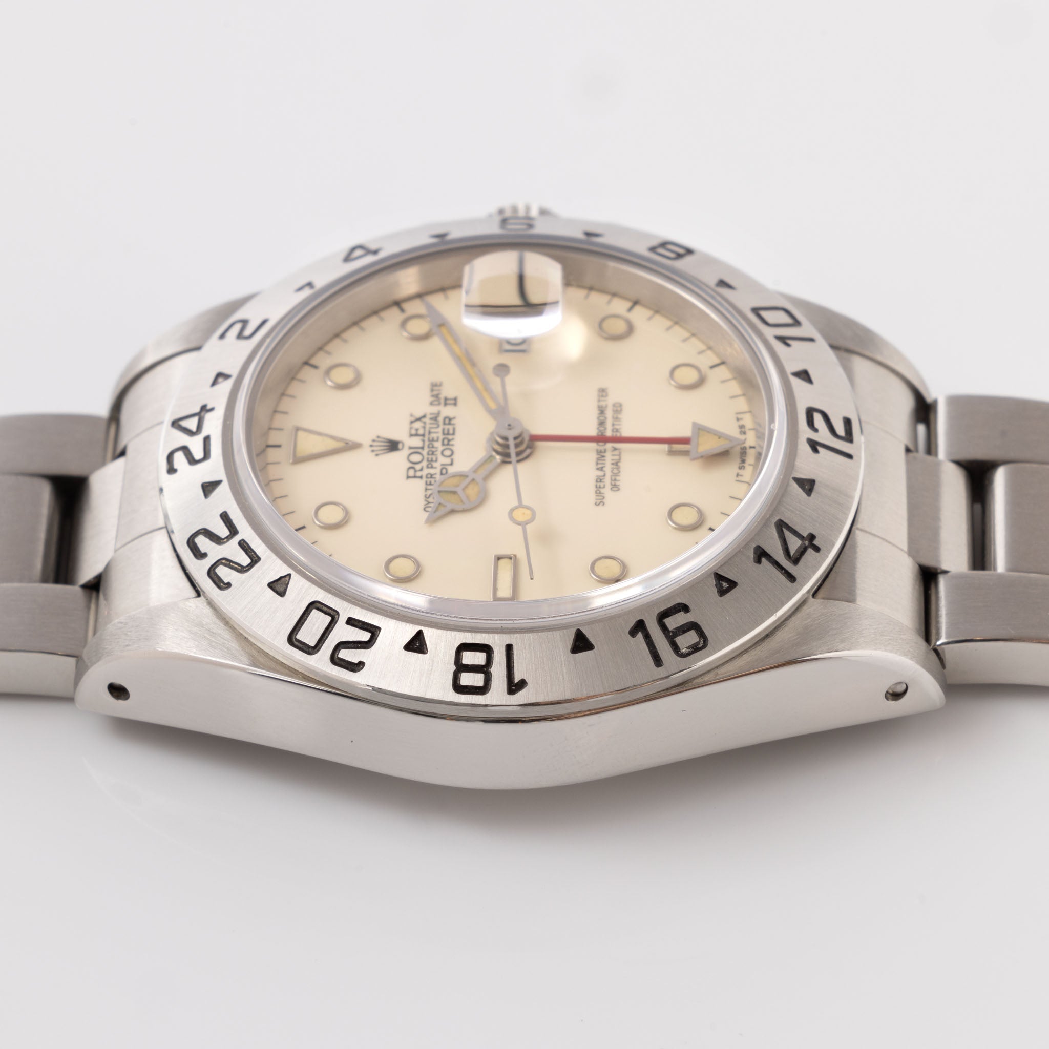 Rolex Explorer II 16550 “cream dial” with papers