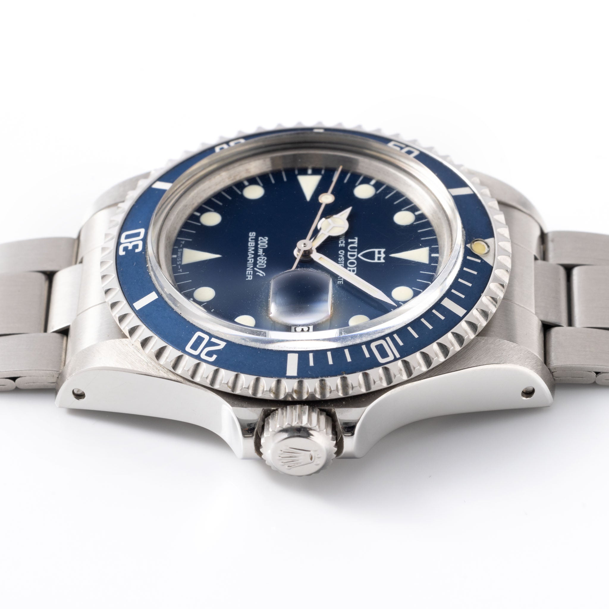 Tudor Submariner Date Blue Dial Box and Accessories Ref 79090