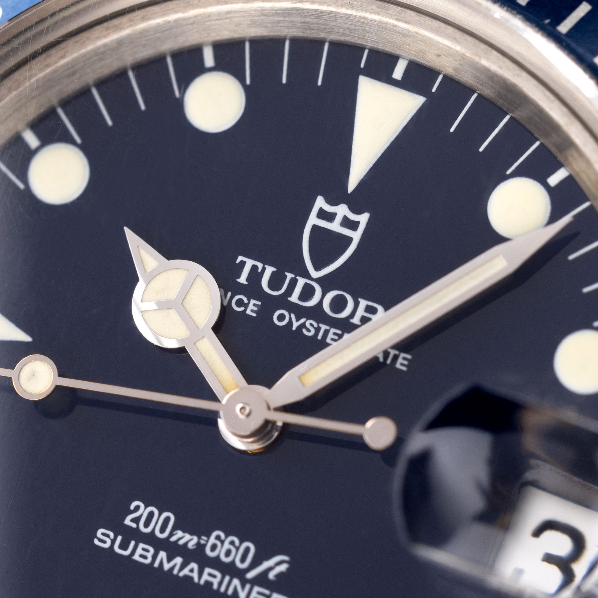 Tudor Submariner Date Blue Dial Box and Accessories Ref 79090