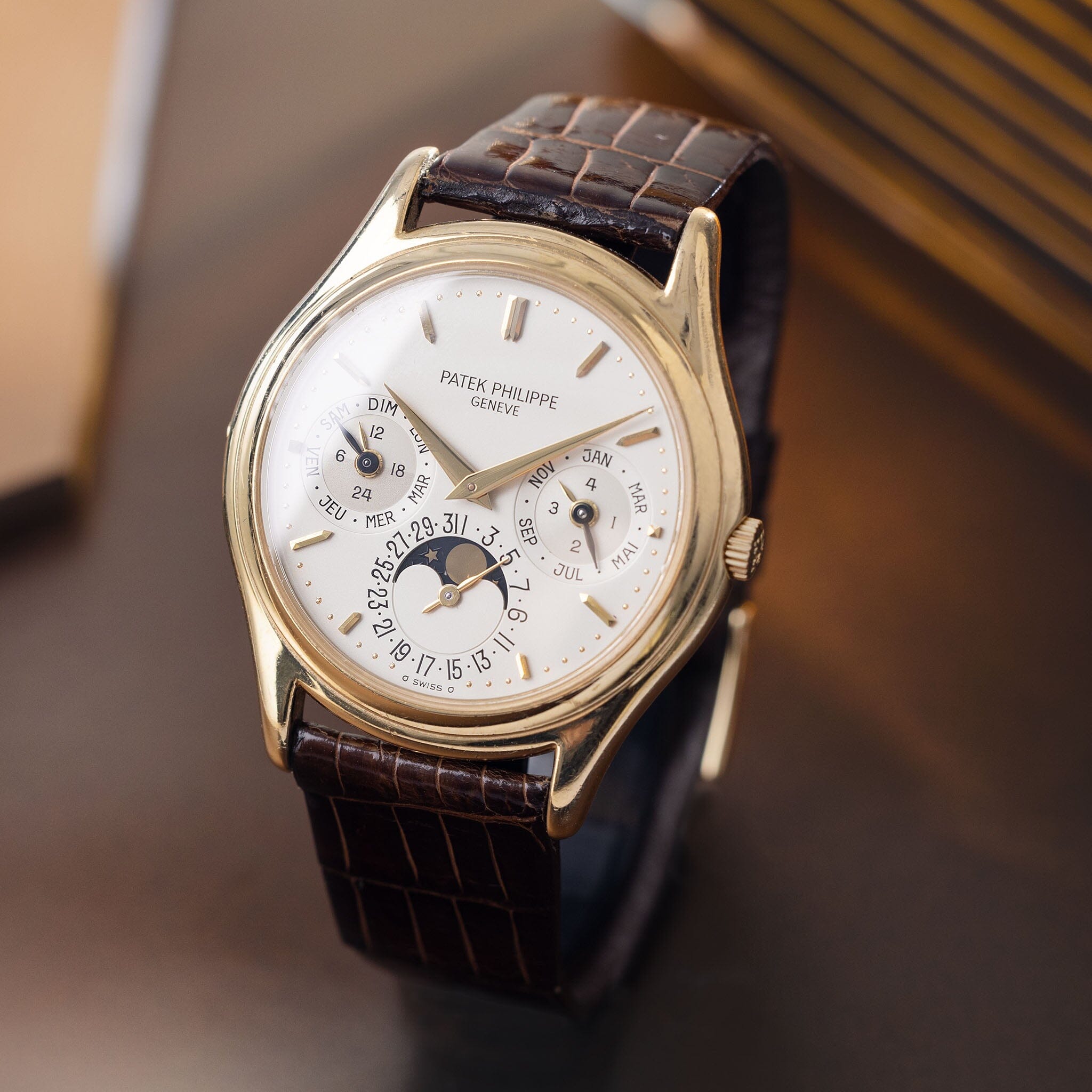 Patek 3940 best sale white gold