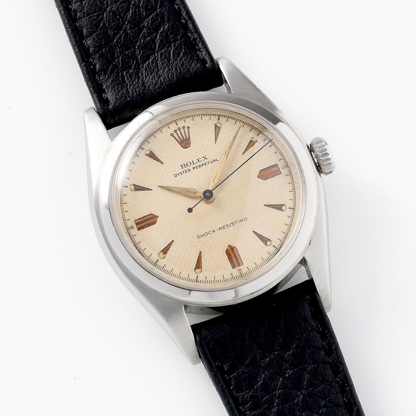 Rolex Pre-Explorer 6098 Ovettone Honeycomb Dial