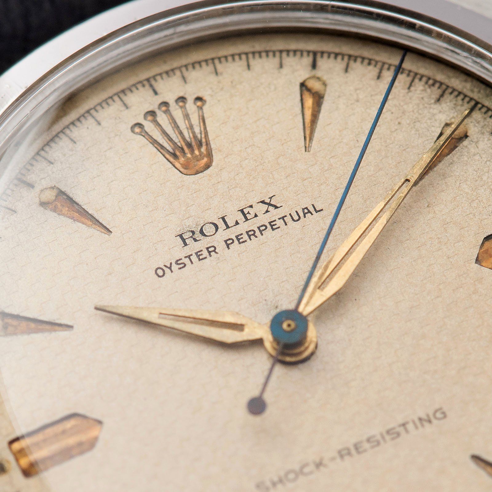 Rolex Pre-Explorer 6098 Ovettone Honeycomb Dial