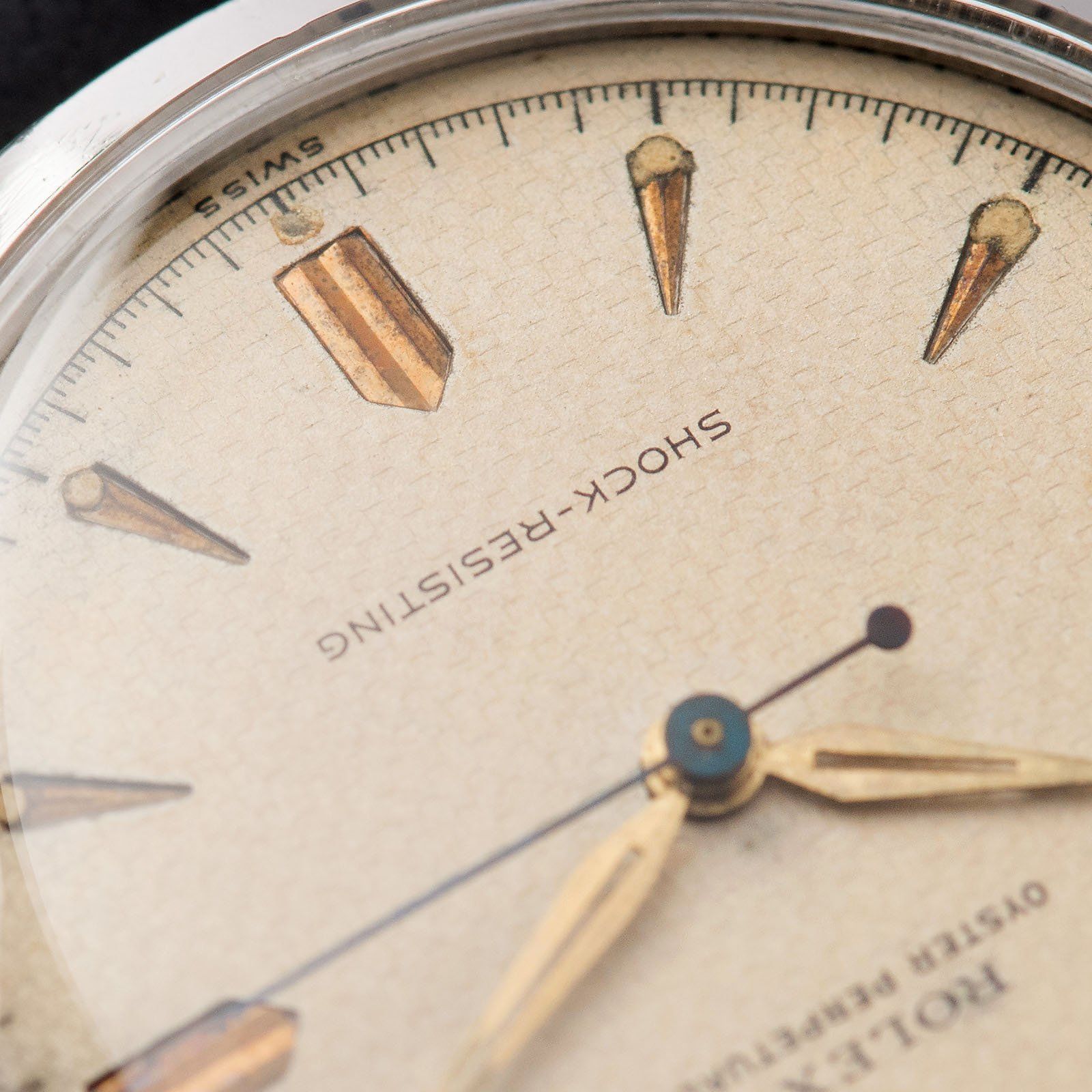 Rolex Pre-Explorer 6098 Ovettone Honeycomb Dial