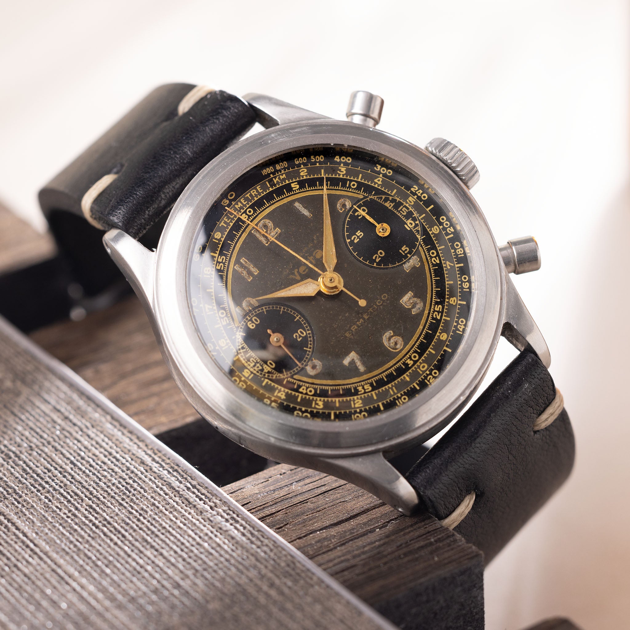 Vetta Ermetico Oversized Waterproof Chronograph Grey Dial Ref 5347