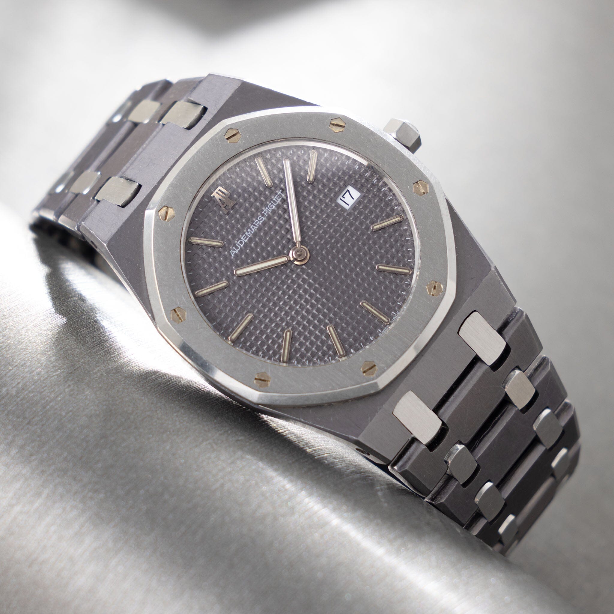 Audemars Piguet Royal Oak Championship Steel and Tantalum Ref 56175TT mk1 dial