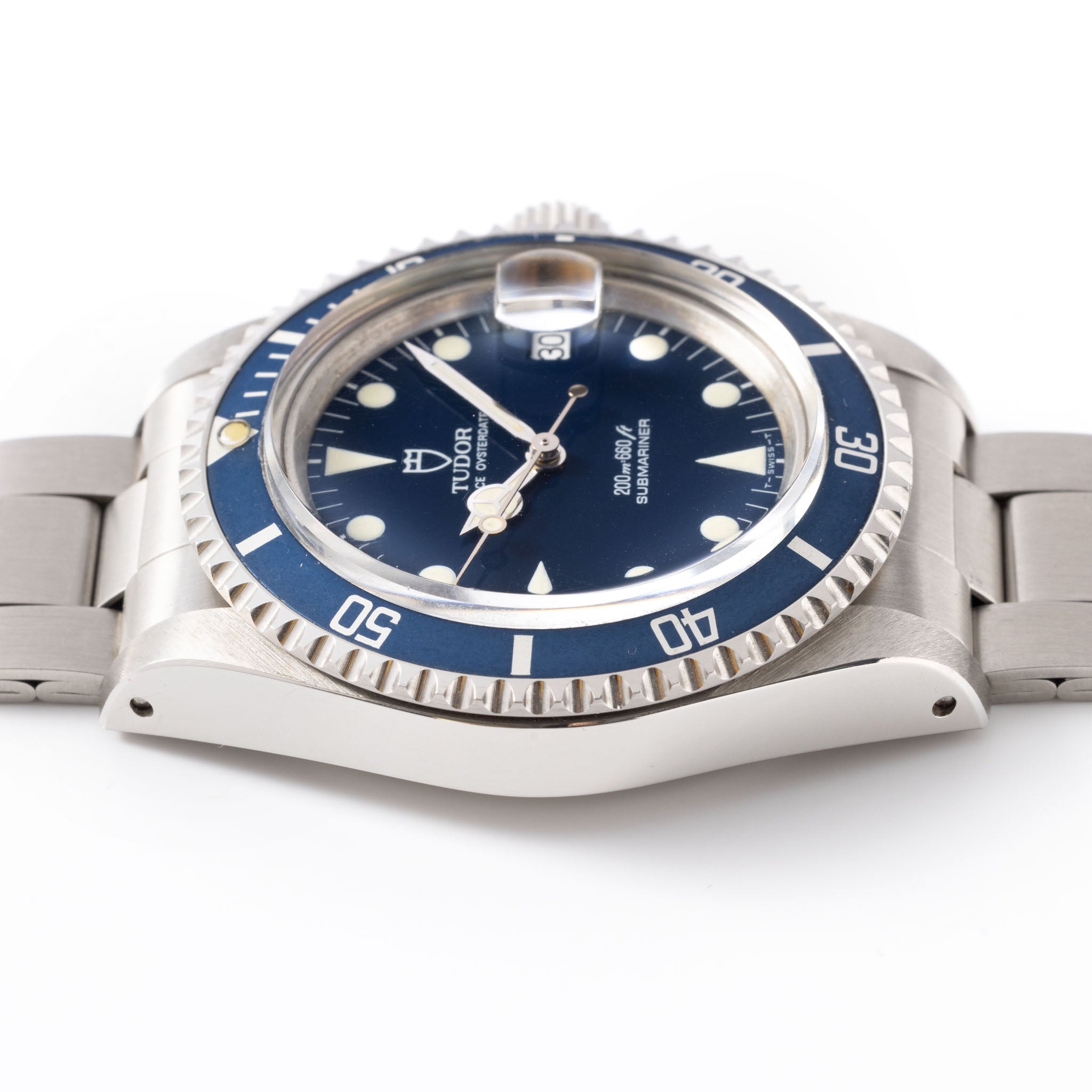 Tudor Submariner Date Blue Dial Box and Accessories Ref 79090