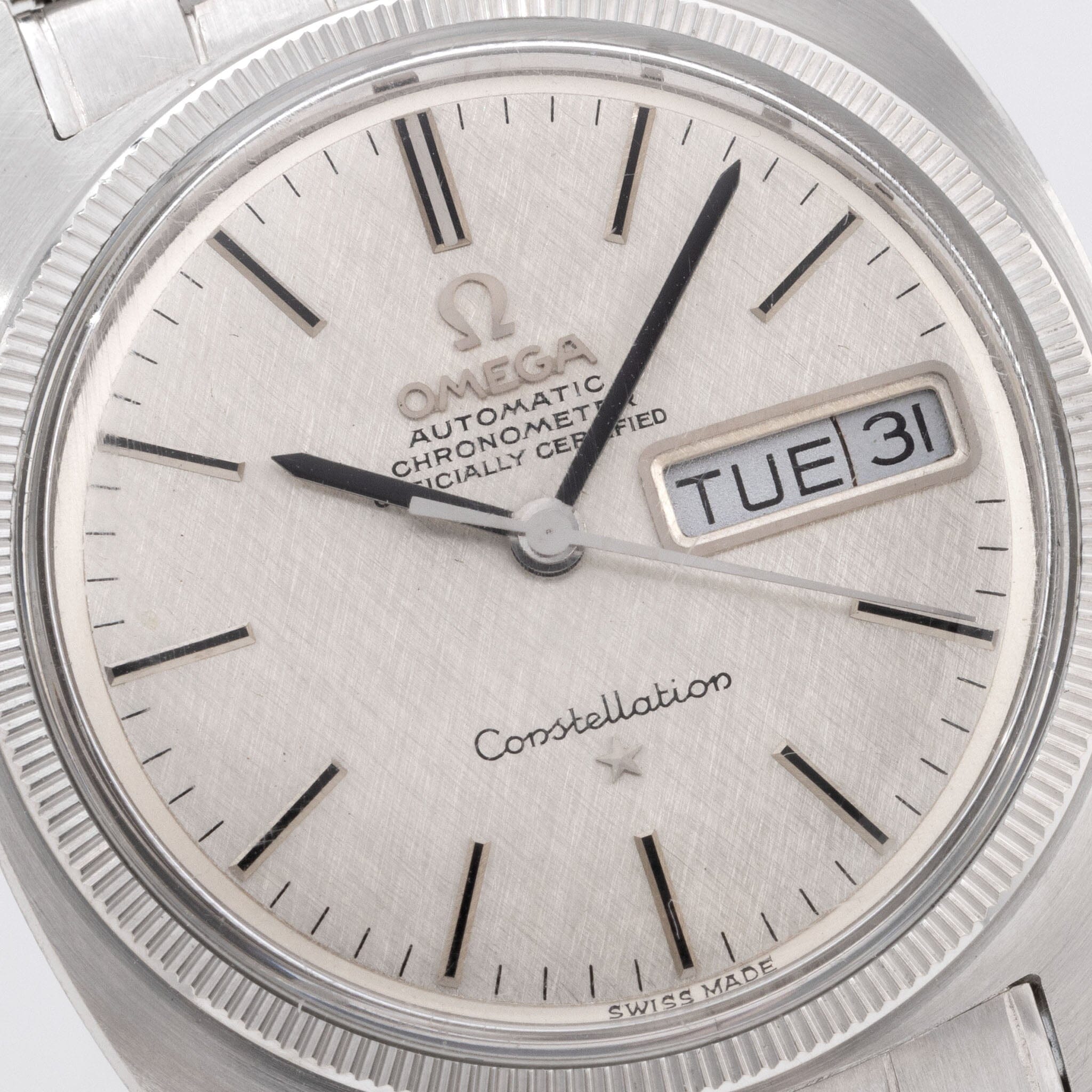 Omega Constellation 18Kt White Gold 168.019 with Papers