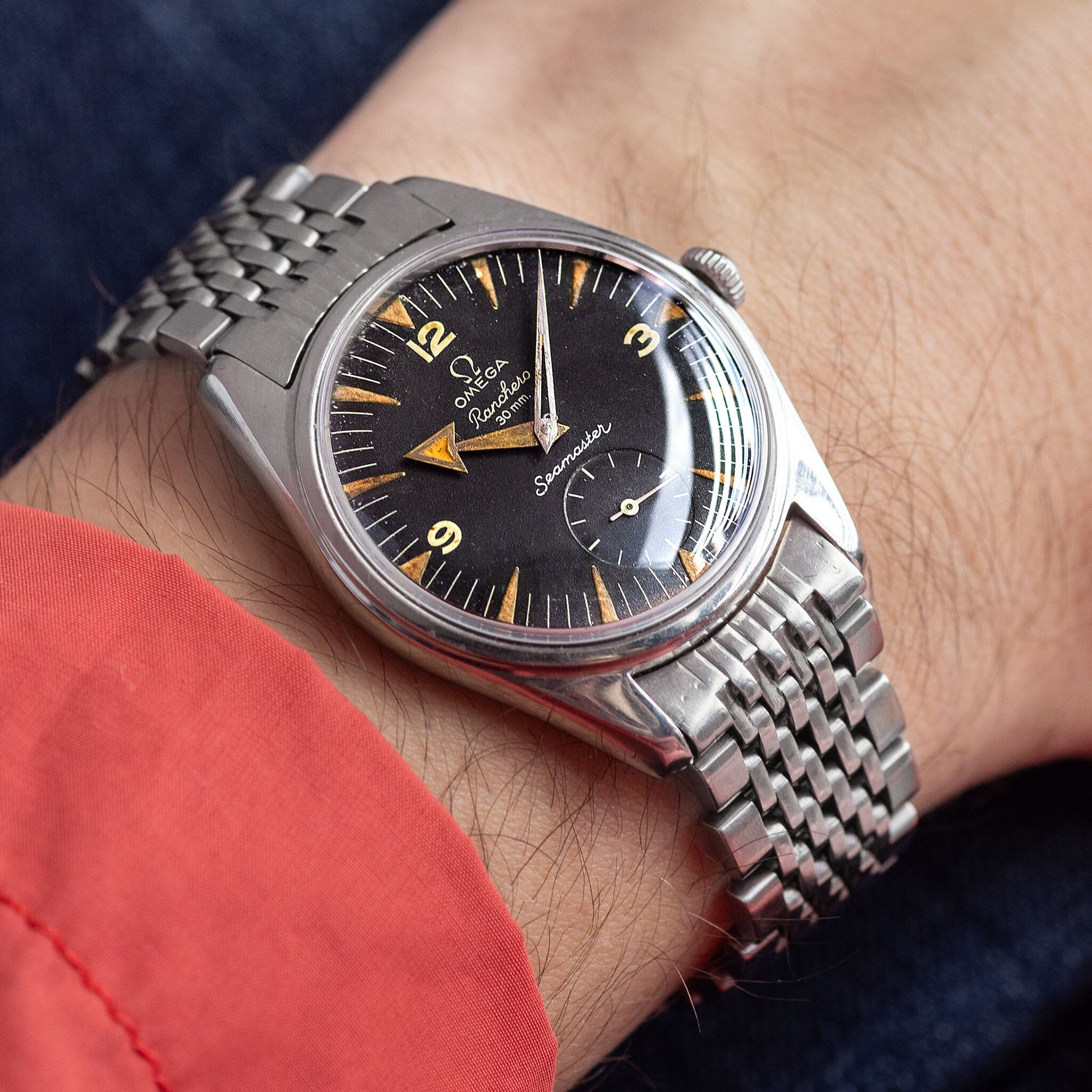 Omega Ranchero Seamaster Issued to the Fuerza Aérea Peru ref CK2990