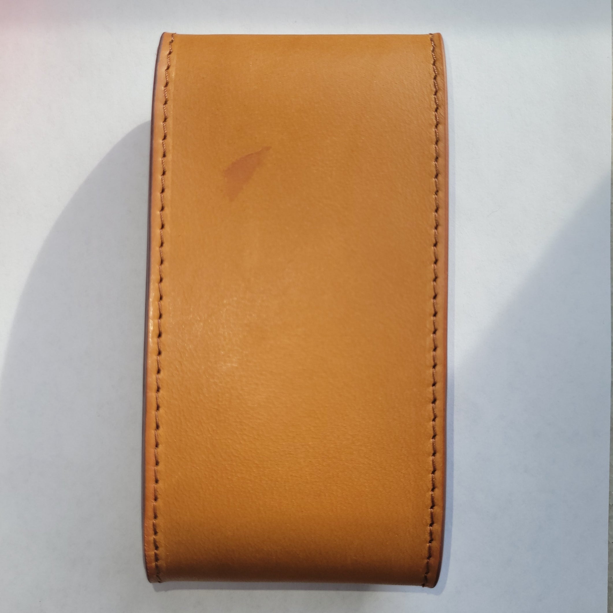 Sample Sale - Chevalin Cognac Brown Leather Watch Pouch