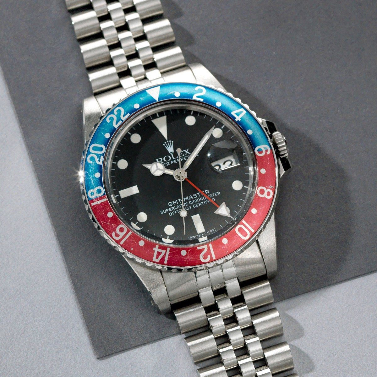 Catalog example attributed to Rolex 16750 Pepsi / Matte, photo 3