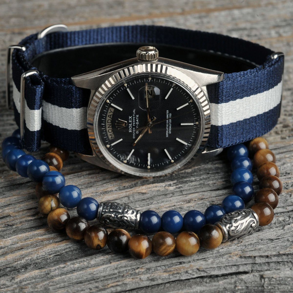 ROLEX 1803 DAY-DATE WG MEN PREPPY STYLE - Main Image