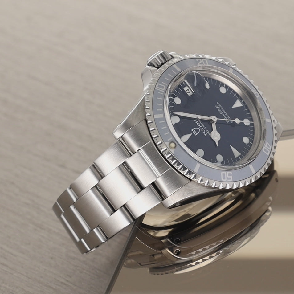 Tudor Submariner Date Blue Dial Ghost Bezel Ref 79090