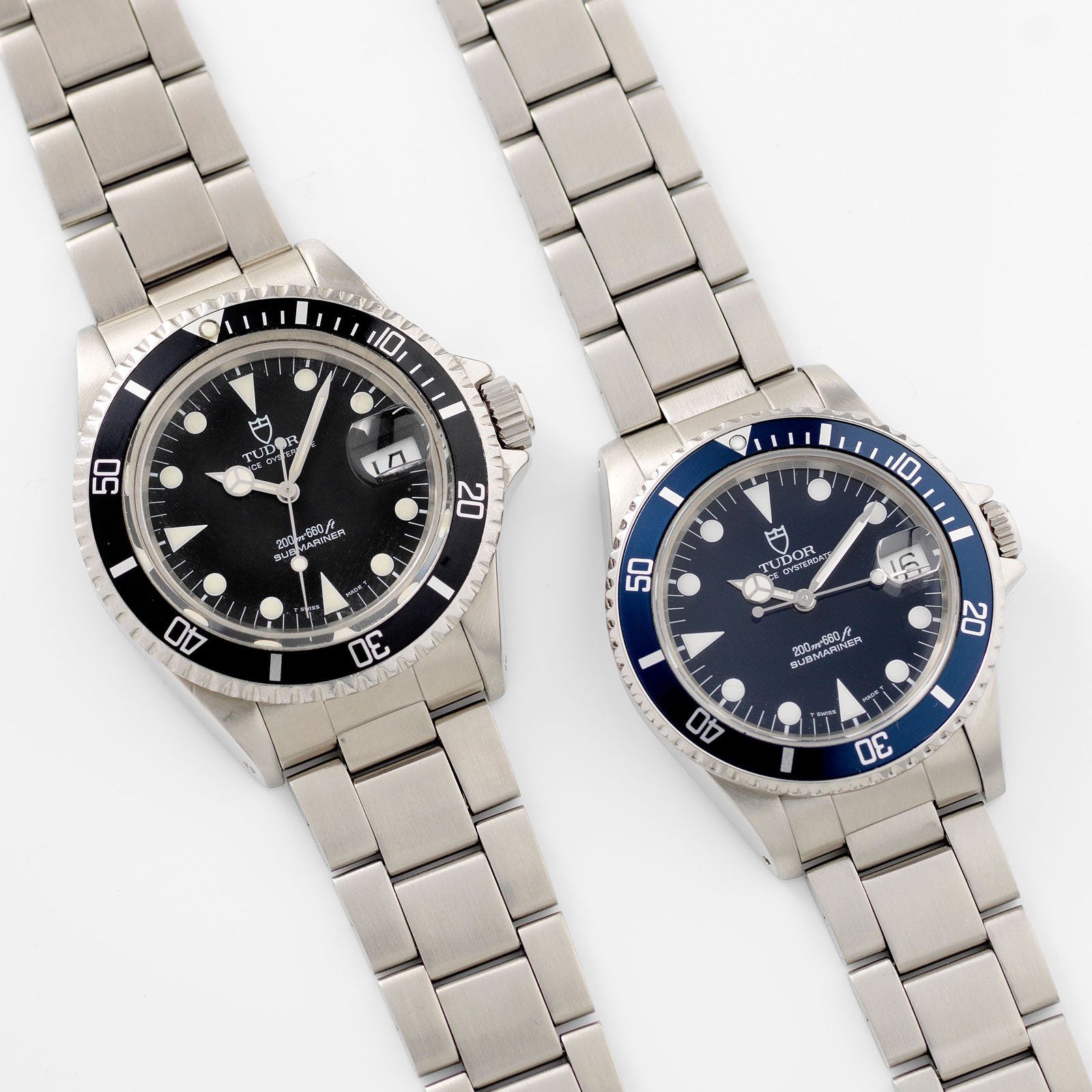 Tudor Submariners Package 79090 Black and 75090 Blue