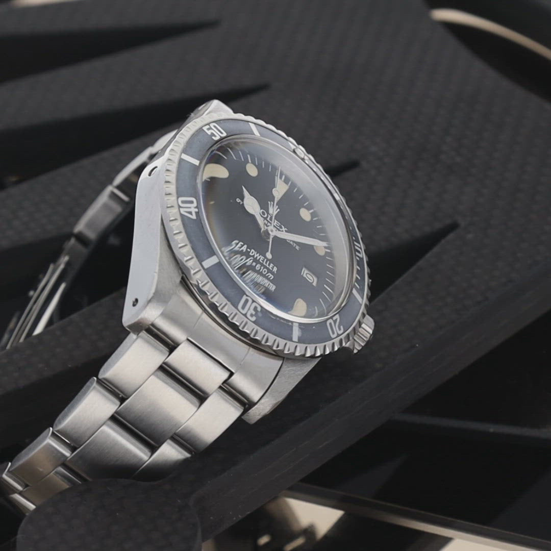 Rolex Seadweller 1665 Rail Dial Faded Bezel Incredible Case