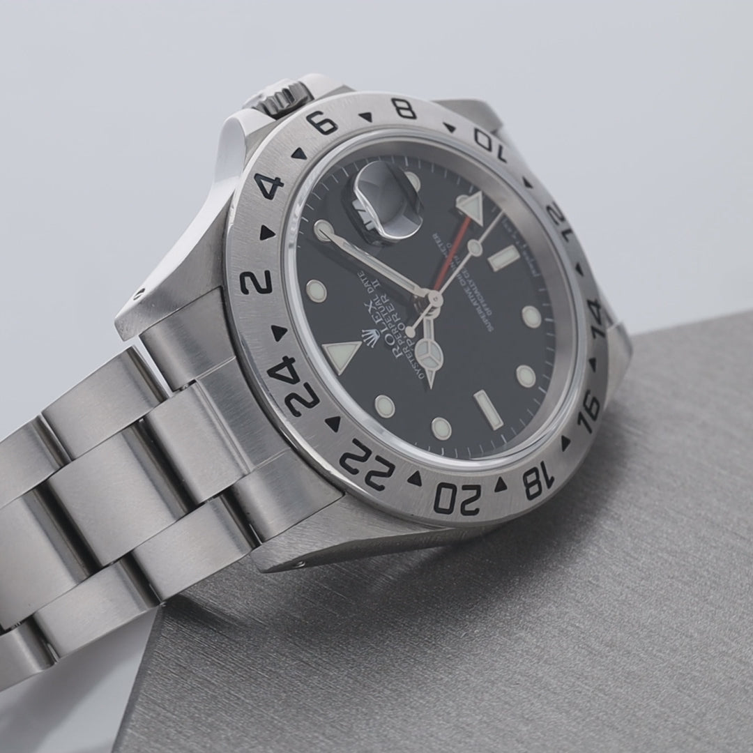 Rolex Explorer 2 16570 Black Tritium Dial