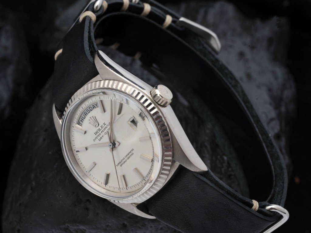 ROLEX 1803 WHITE GOLD DAYDATE