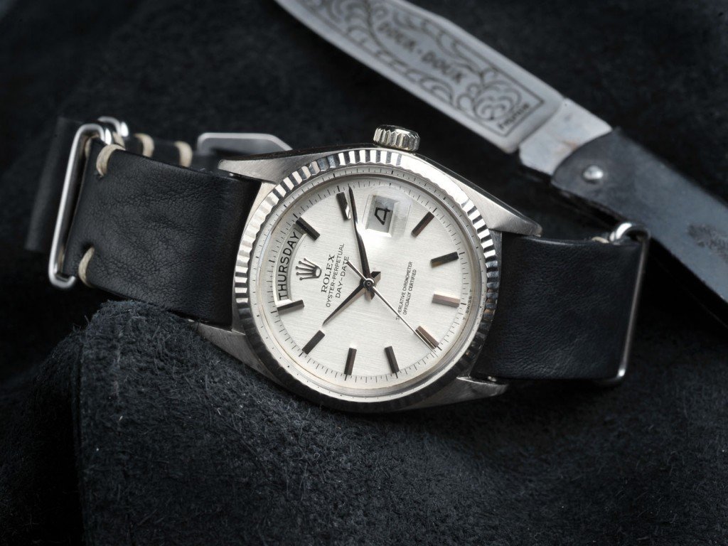 ROLEX 1803 WHITE GOLD DAYDATE