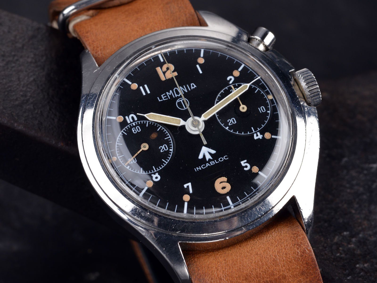 LEMANIA BRITISH RAF CHRONOGRAPH