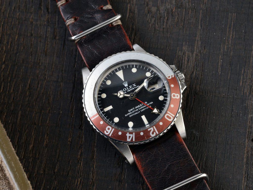 ROLEX 1675 GMT MK1 UNIQUE FADED MEGA FAT FONT