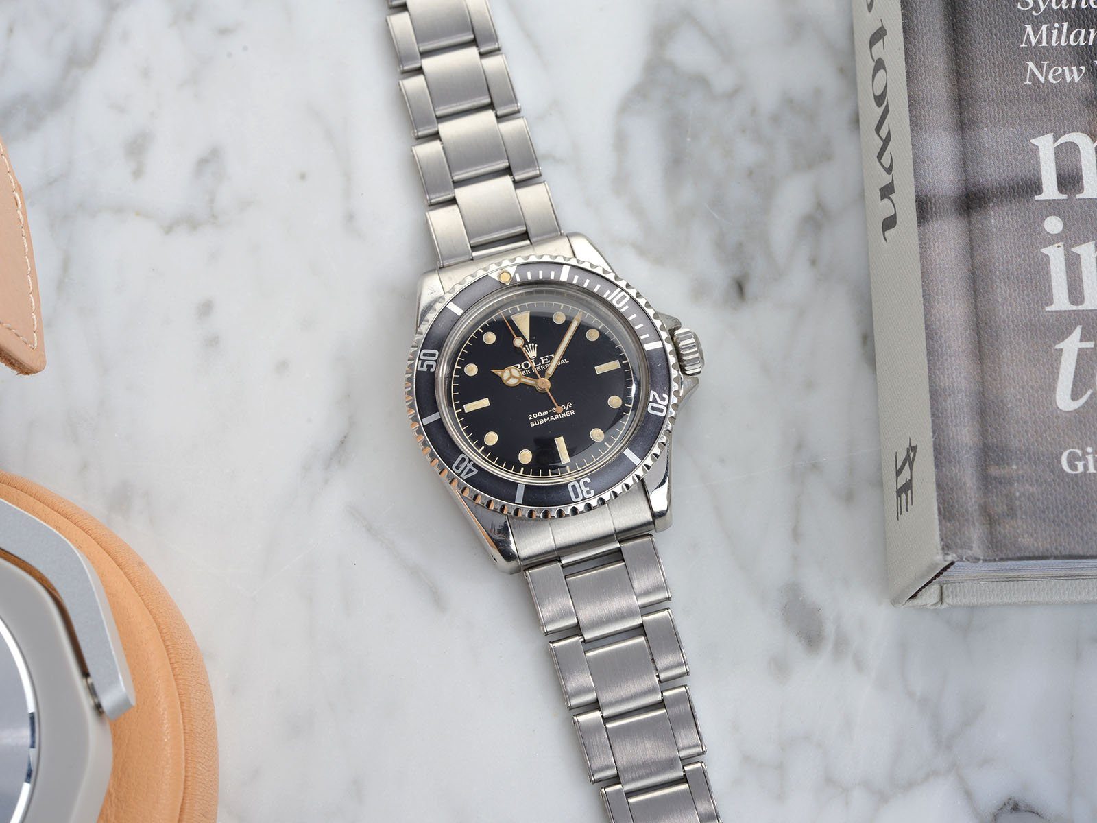 ROLEX 5512 PCG GILT CHAPTER RING EXCLAMATION POINT SUBMARINER