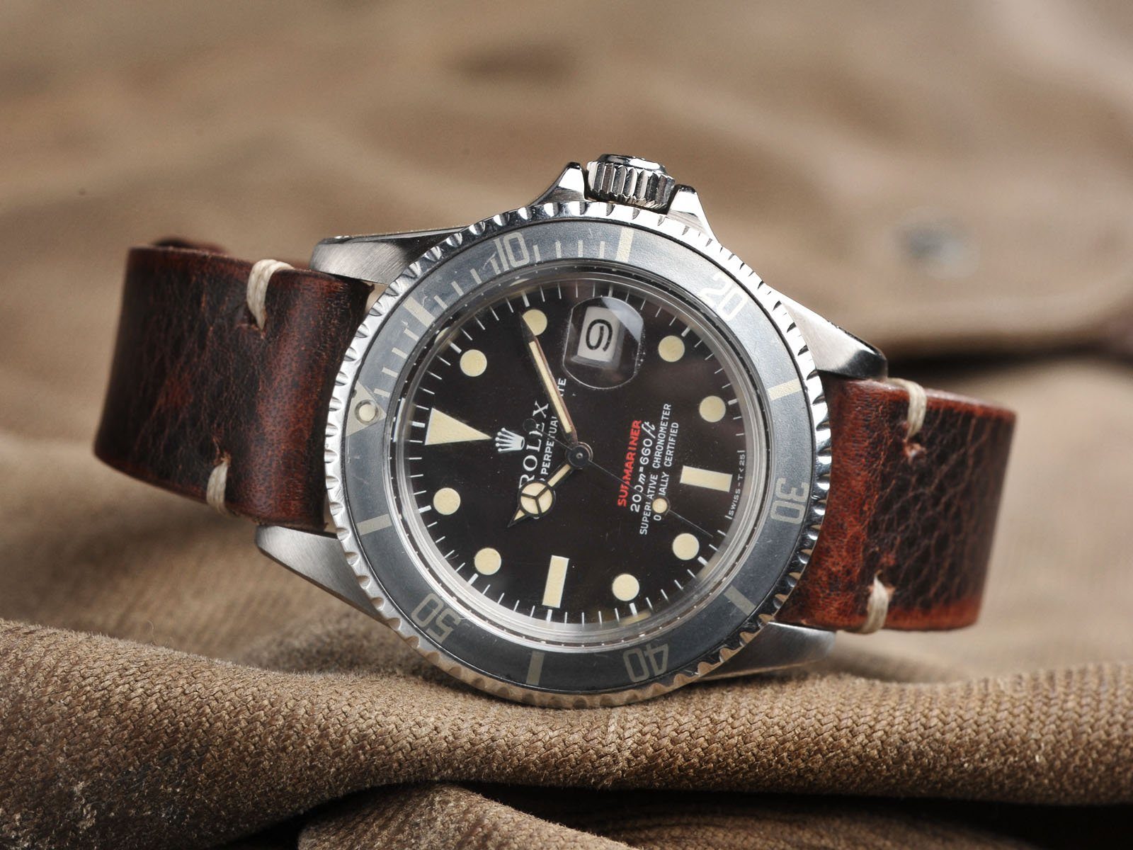 CURATED ROLEX 1680 MT.’S FIRST REDSUB B+P