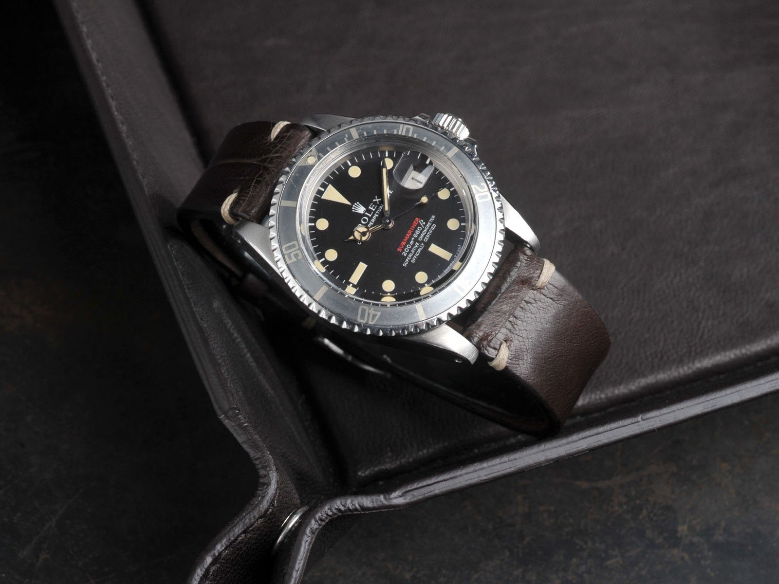 CURATED ROLEX 1680 MT.’S FIRST REDSUB B+P