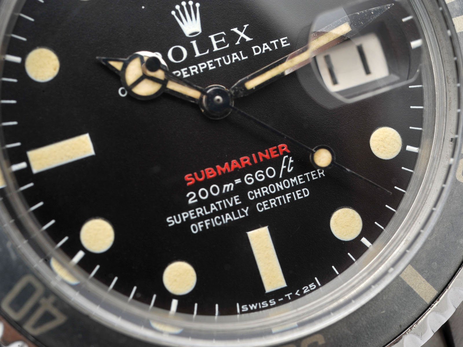 CURATED ROLEX 1680 MT.’S FIRST REDSUB B+P