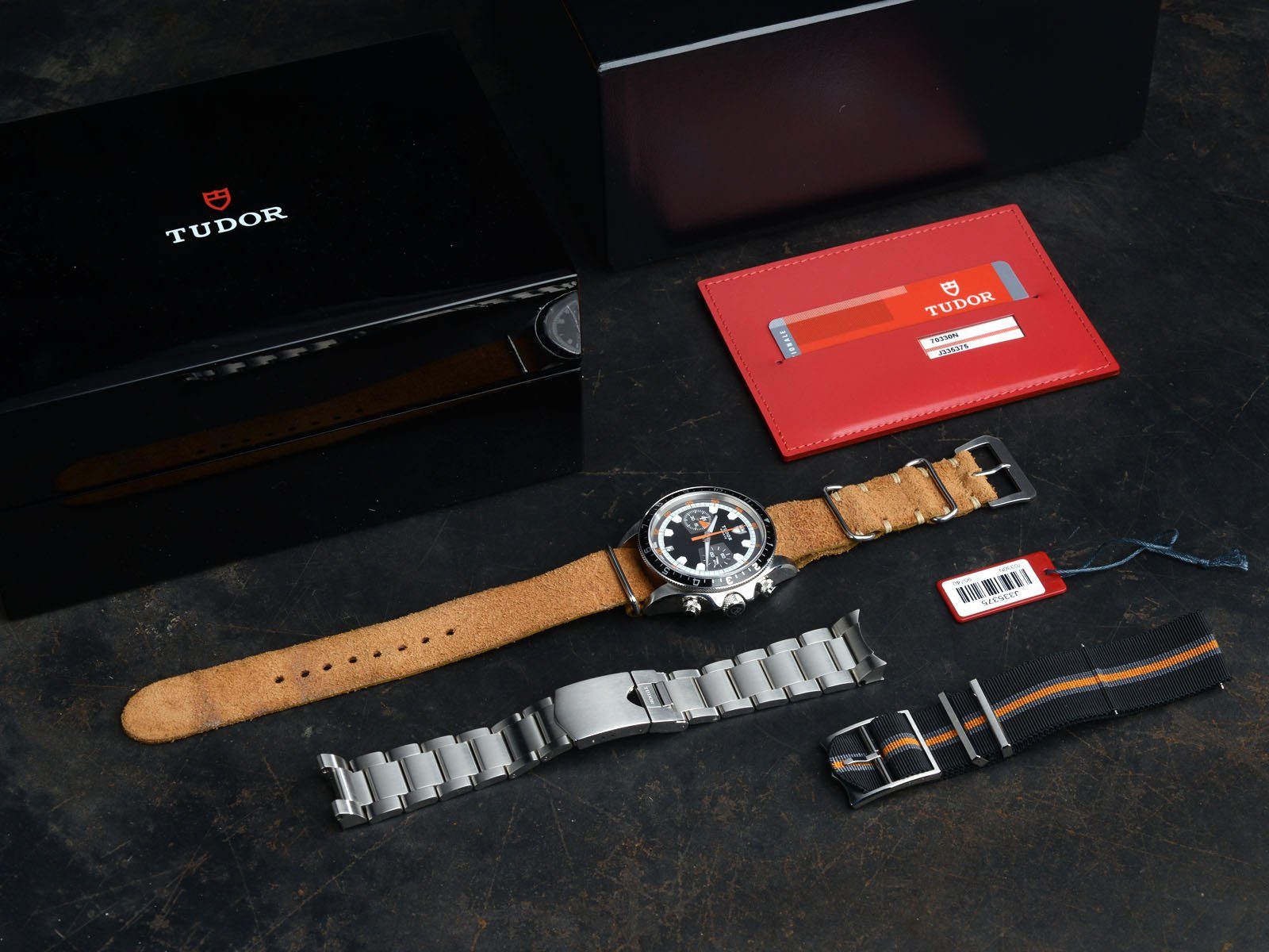 NOS TUDOR HERITAGE CHRONO BLACK