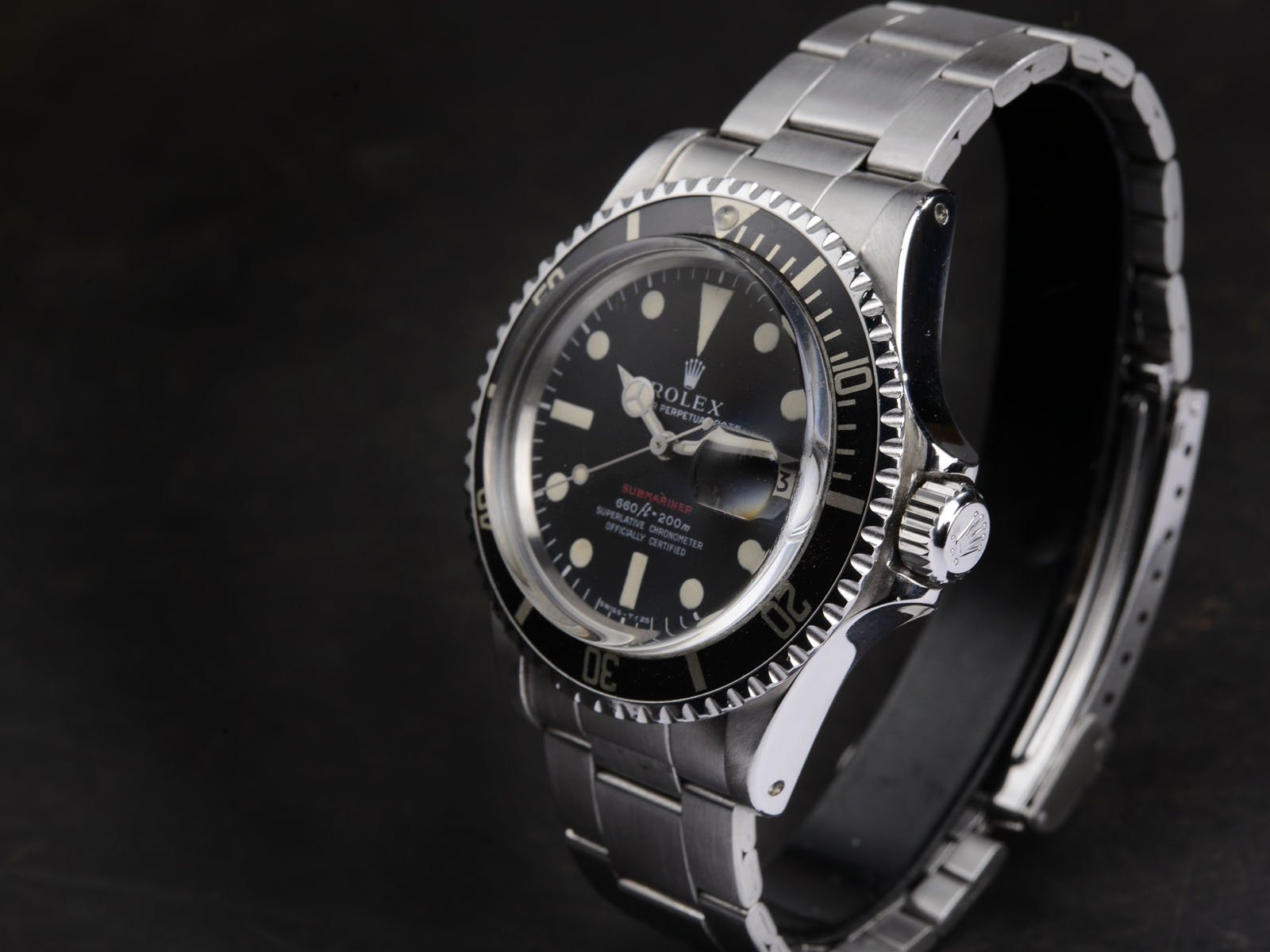 CURATED ROLEX 1680 RED SUBMARINER FROM 1970