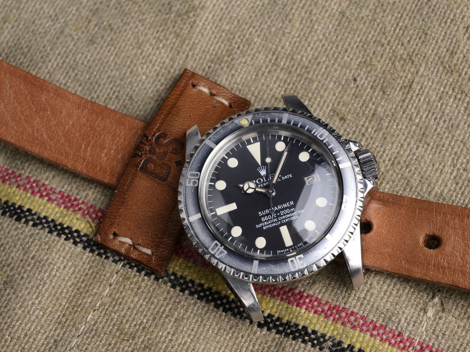 CURATED ‘GHOST REBEL’ ROLEX 1680 SUBMARINER