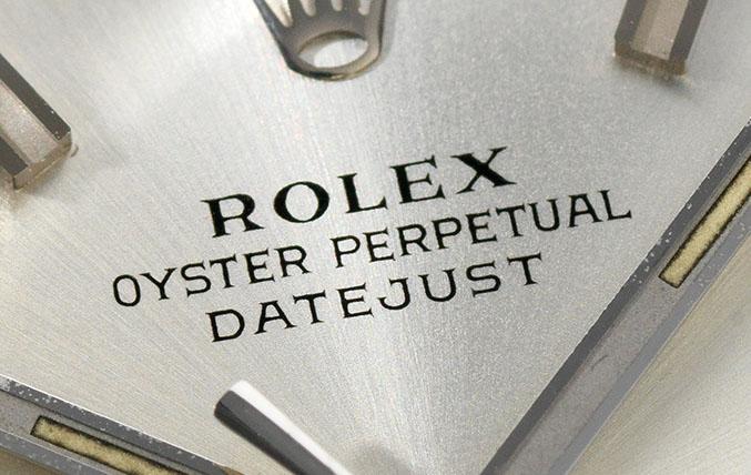 Rolex Datejust Wide Boy Dial Reference 1600