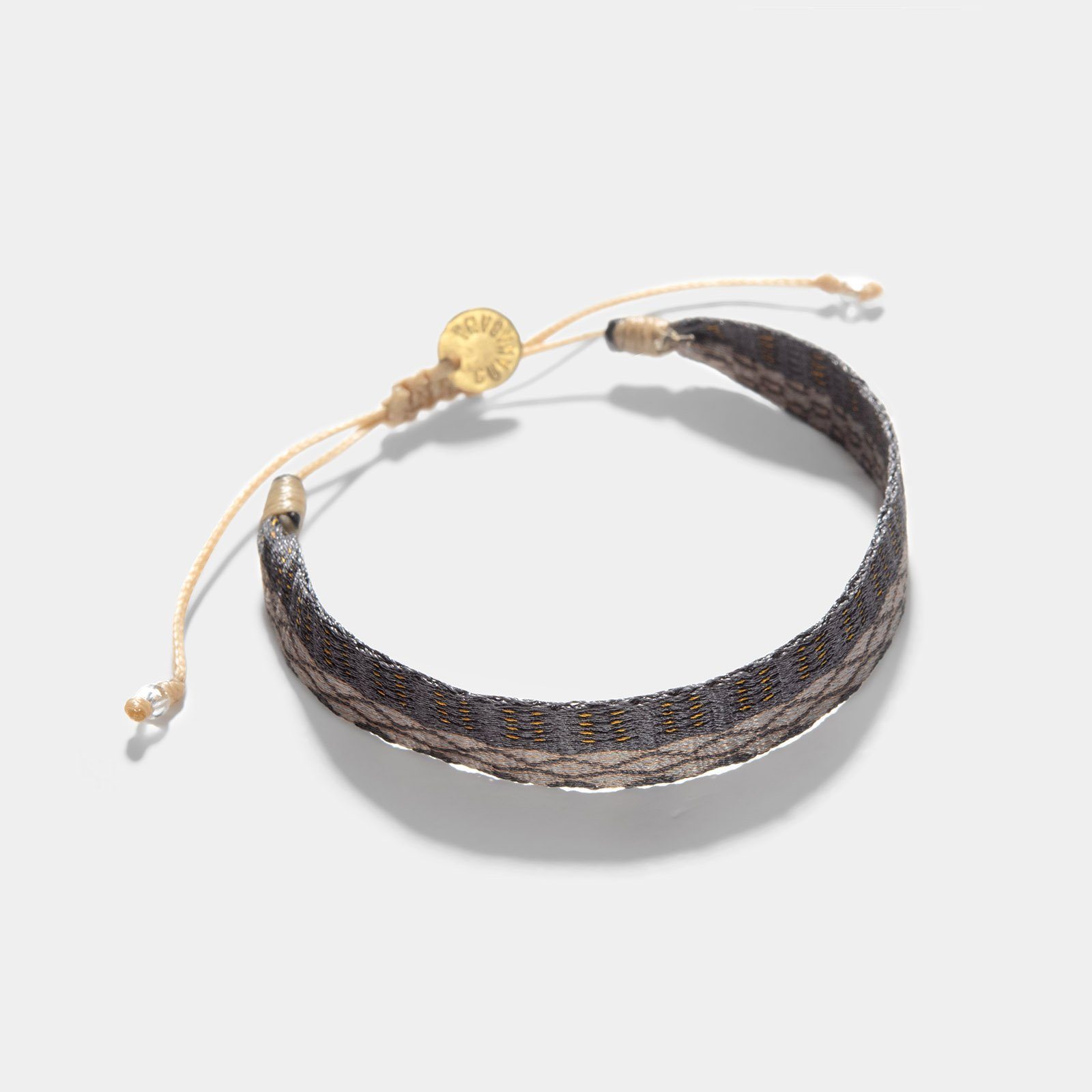 Guanabana Handmade Woven Broad Bracelet Graphite