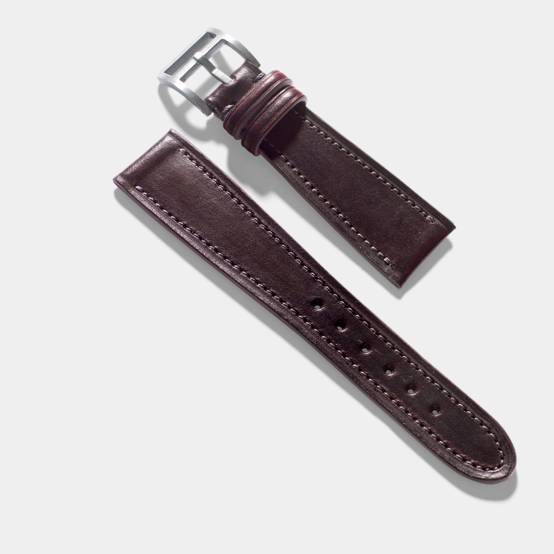 St. Émilion Brown Leather Watch Strap