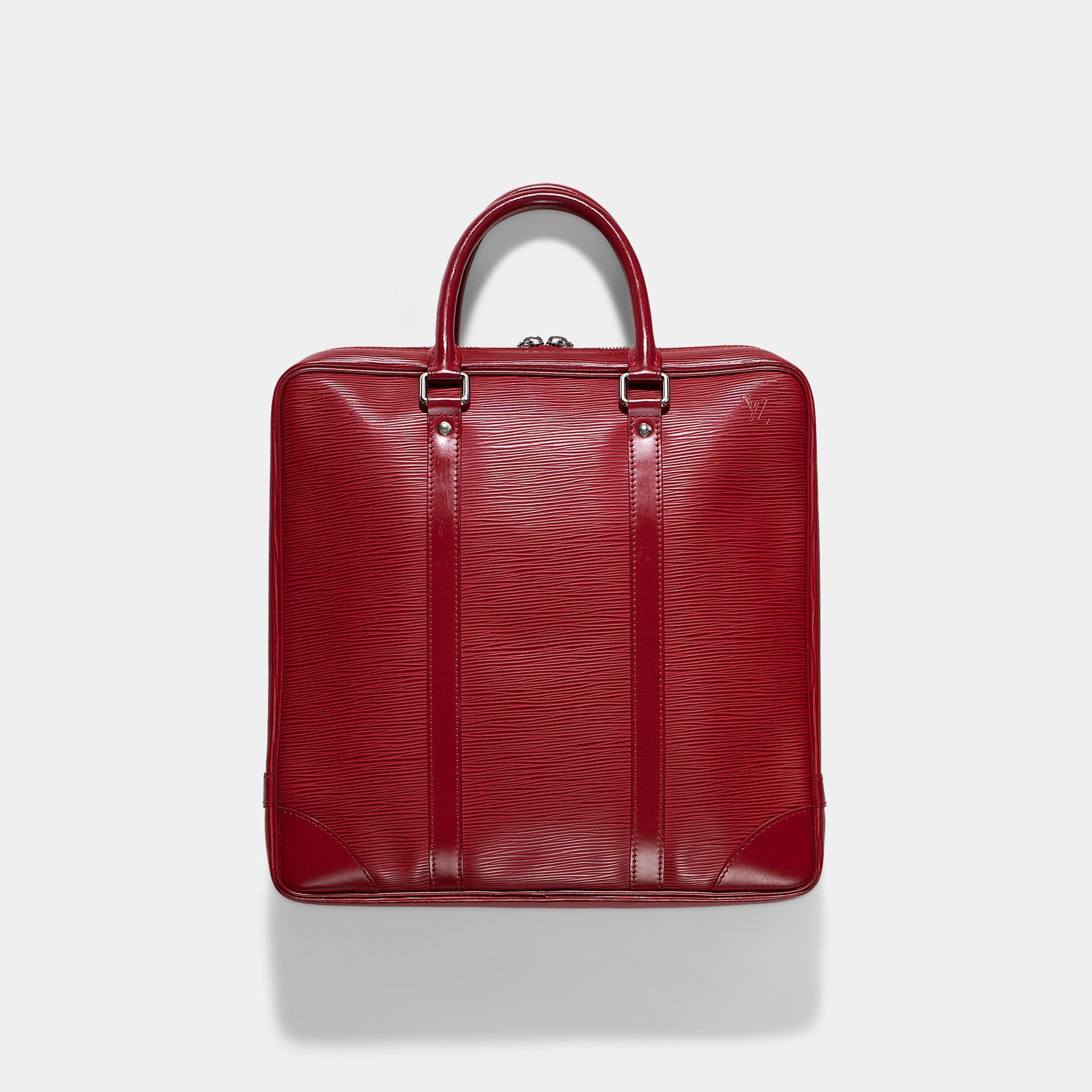 Louis Vuitton x Supreme Luggage Tag Set Epi Black/Red - US