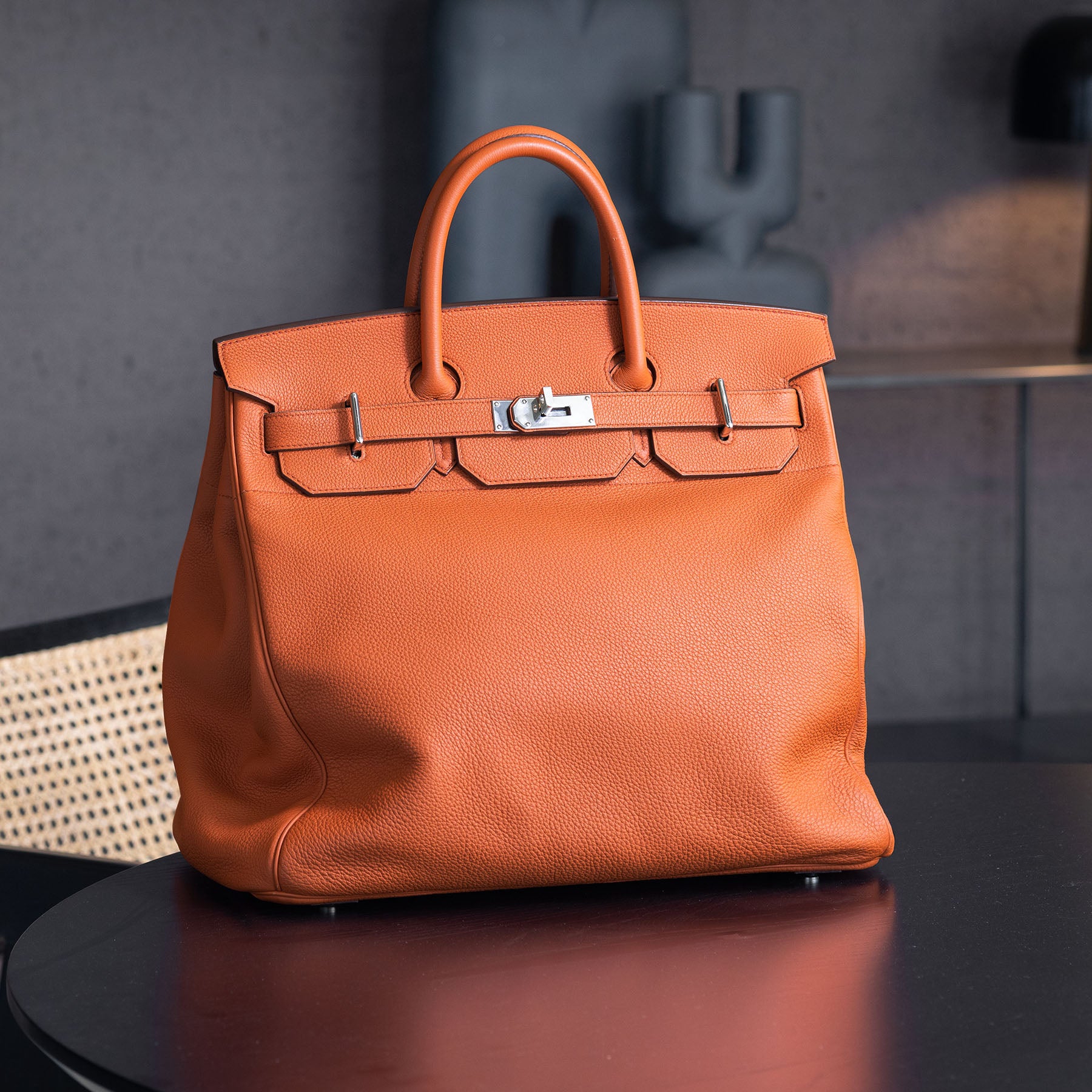 Hermes Iconic Women's Bag Handbag Togo Leather Birkin 40 Sac Shoulder 