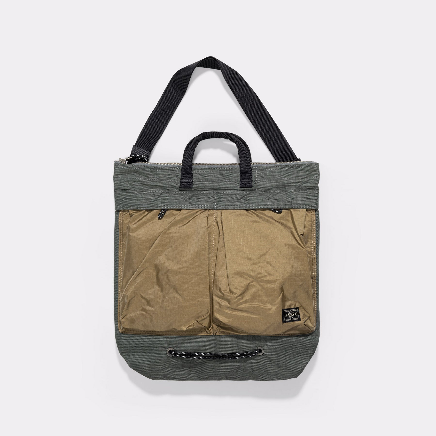 Porter Hype 2 Way Helmet Bag Stone Grey Sand