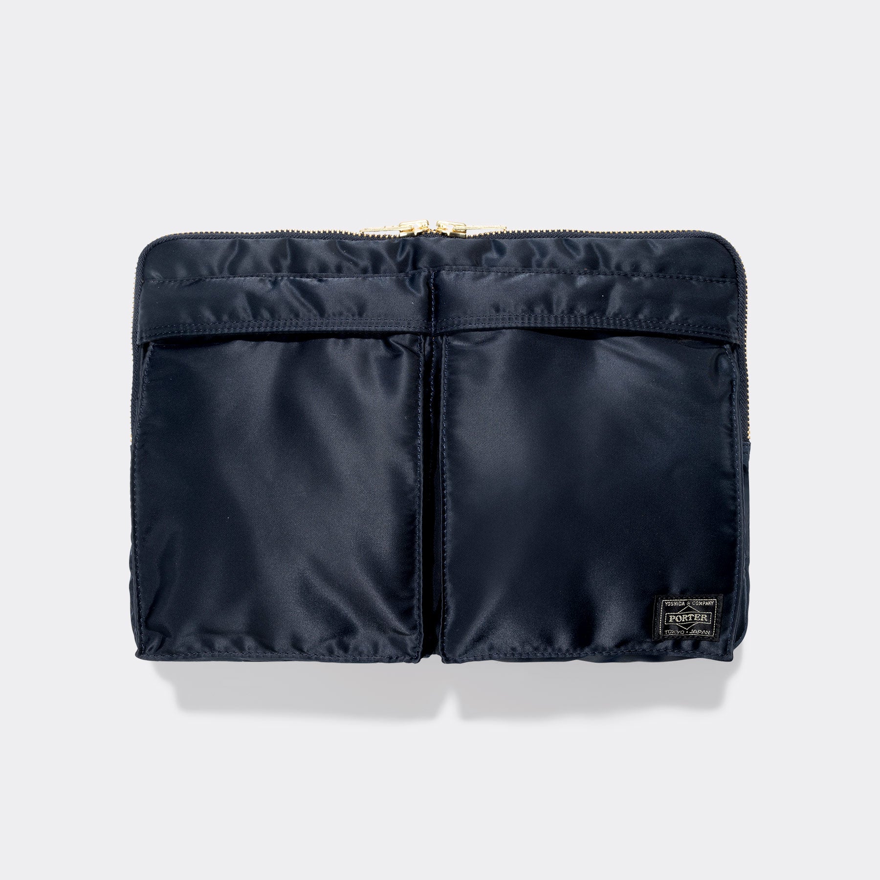 Porter Tanker Document Case Iron Blue – Bulang and Sons