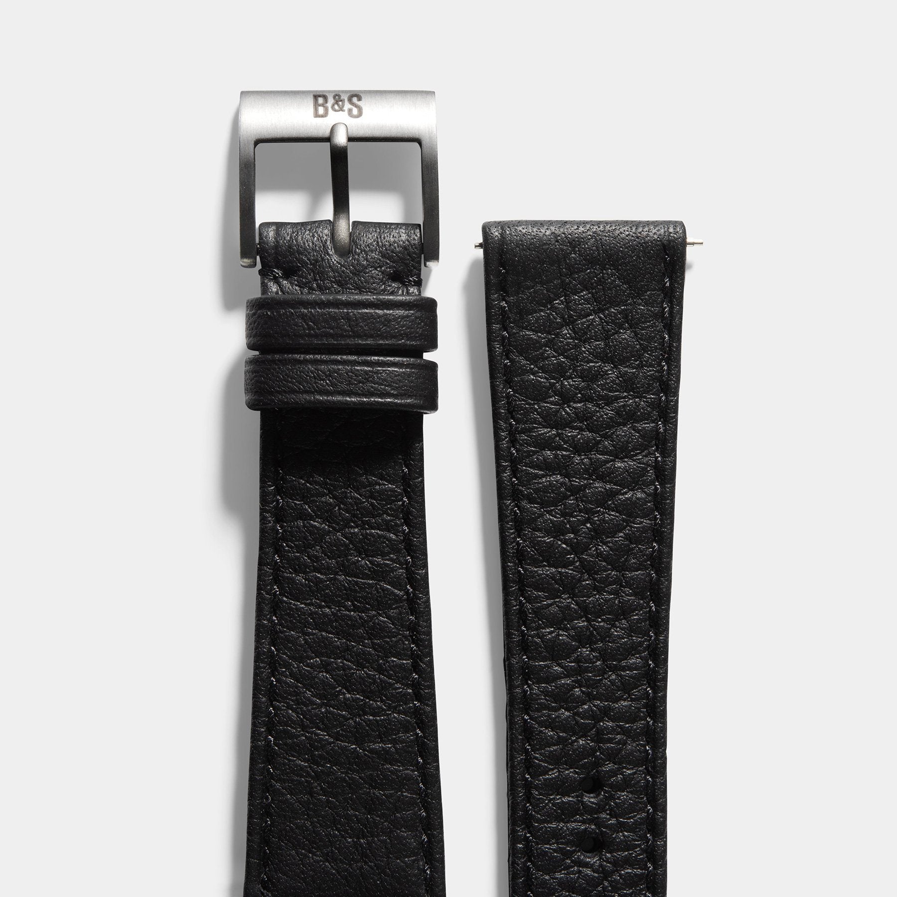 Taurillon Black Speedy Leather Watch Strap - Change It