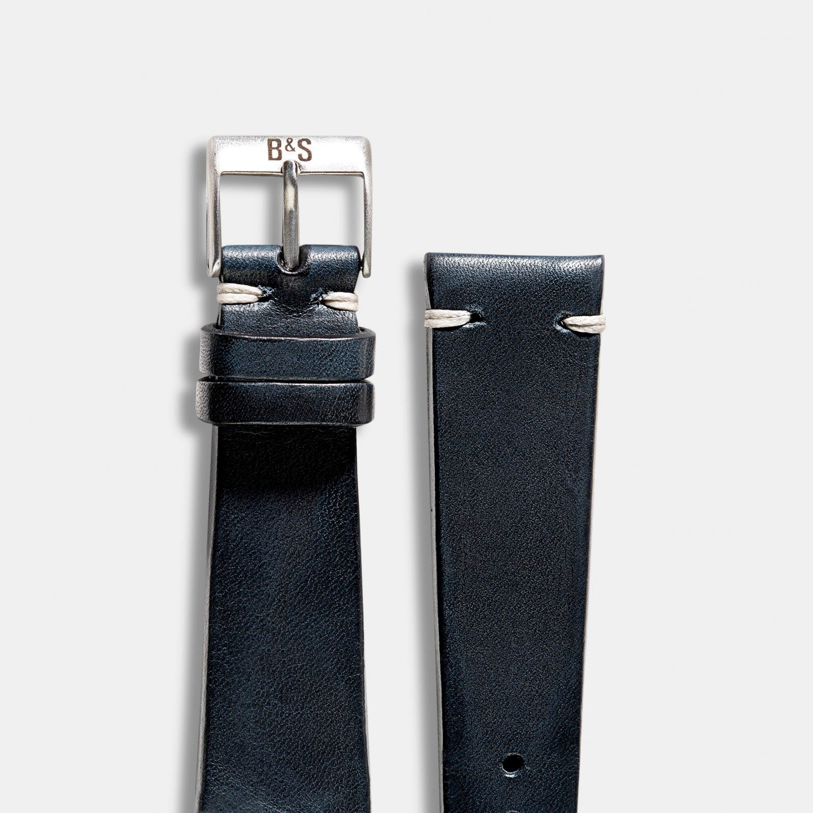 Rolex Blue Ink Leather Watch Strap