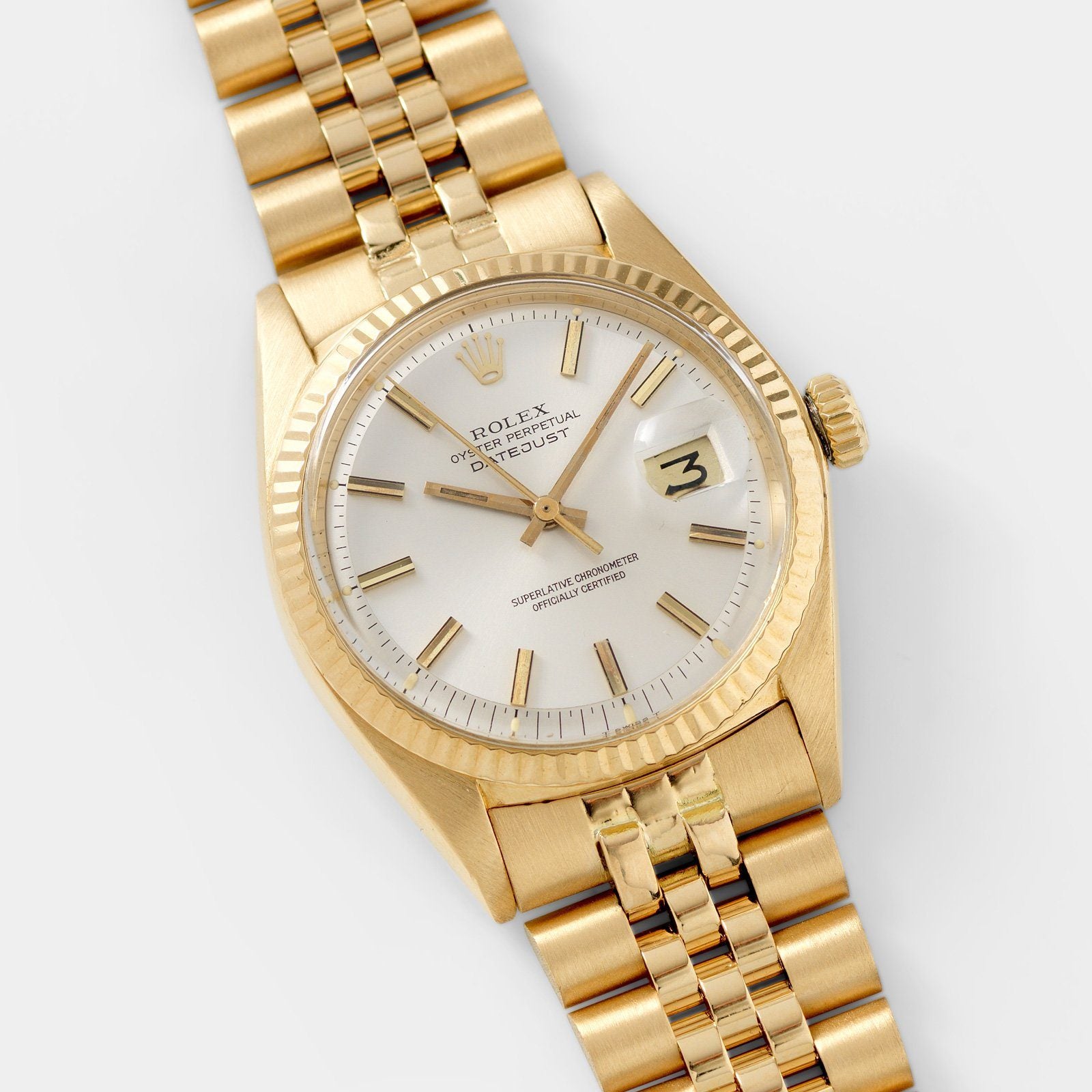 rolex datejust gold and silver
