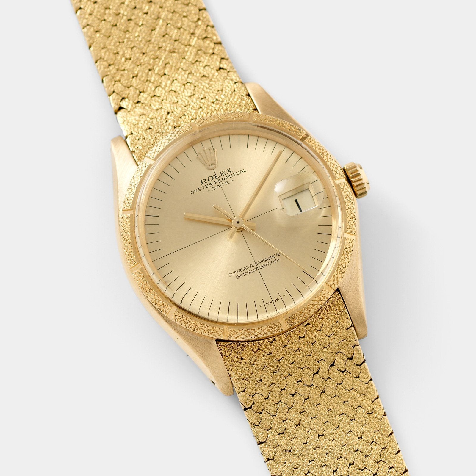 18k gold rolex oyster perpetual datejust price