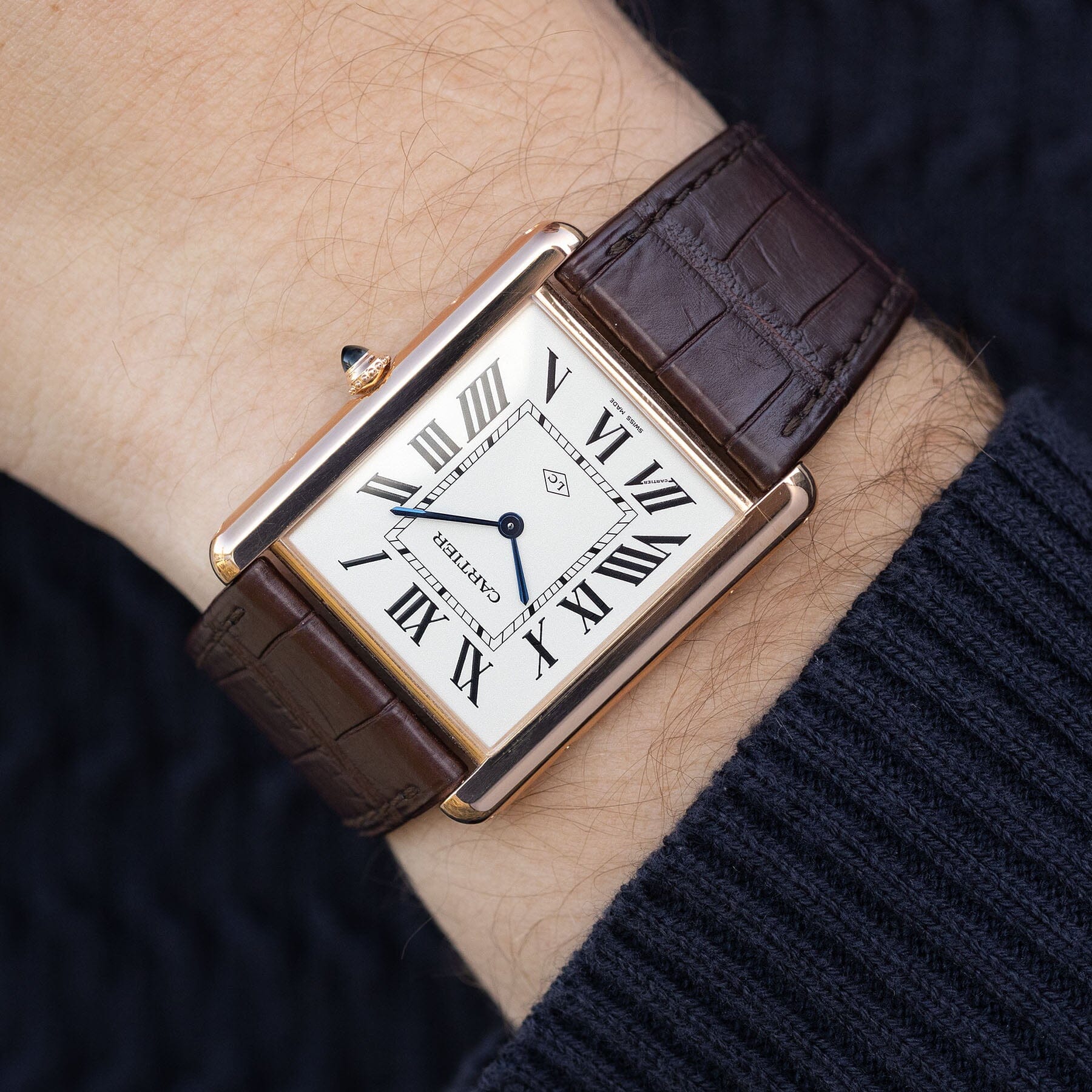 Is this Cartier Tank Louis Cartier too small?