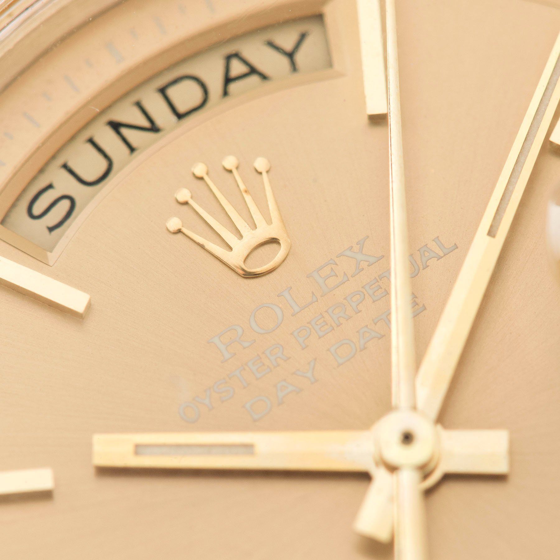 Rolex Day Date Yellow Gold Havana Dial 1803