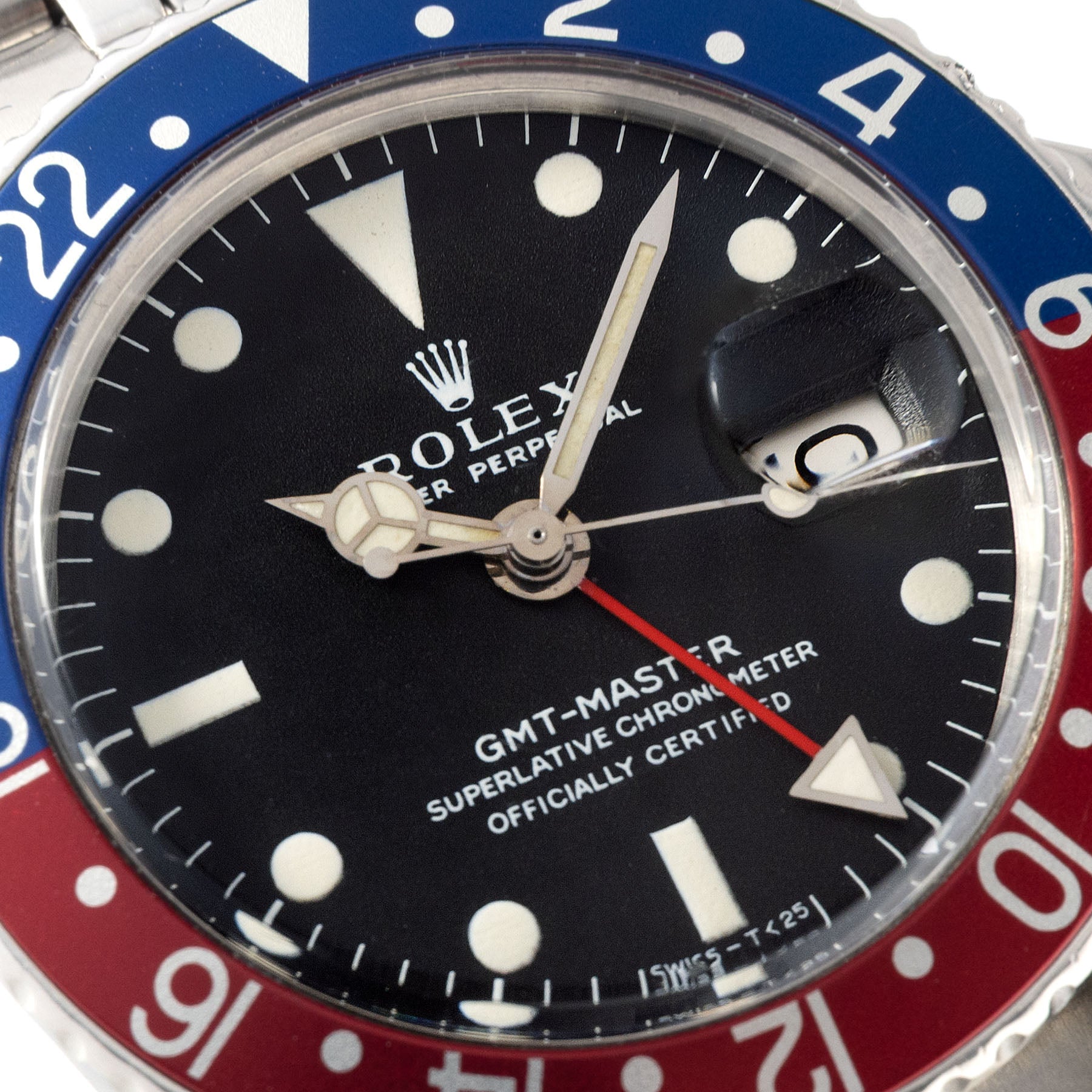 Rolex 1675 GMT Master Mk1 Long E Box and Papers