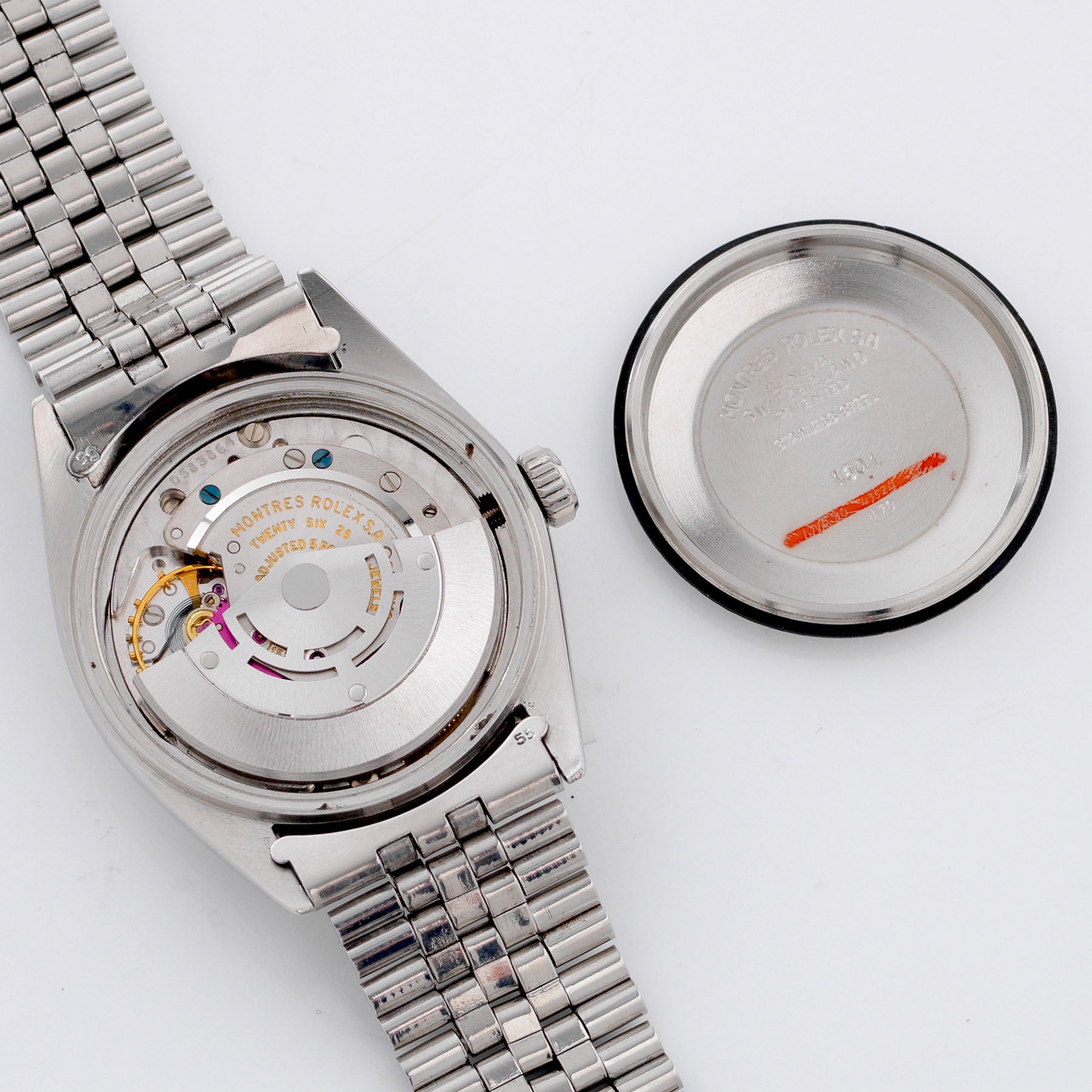 Rolex Datejust 1601 Grey Soleil Dial
