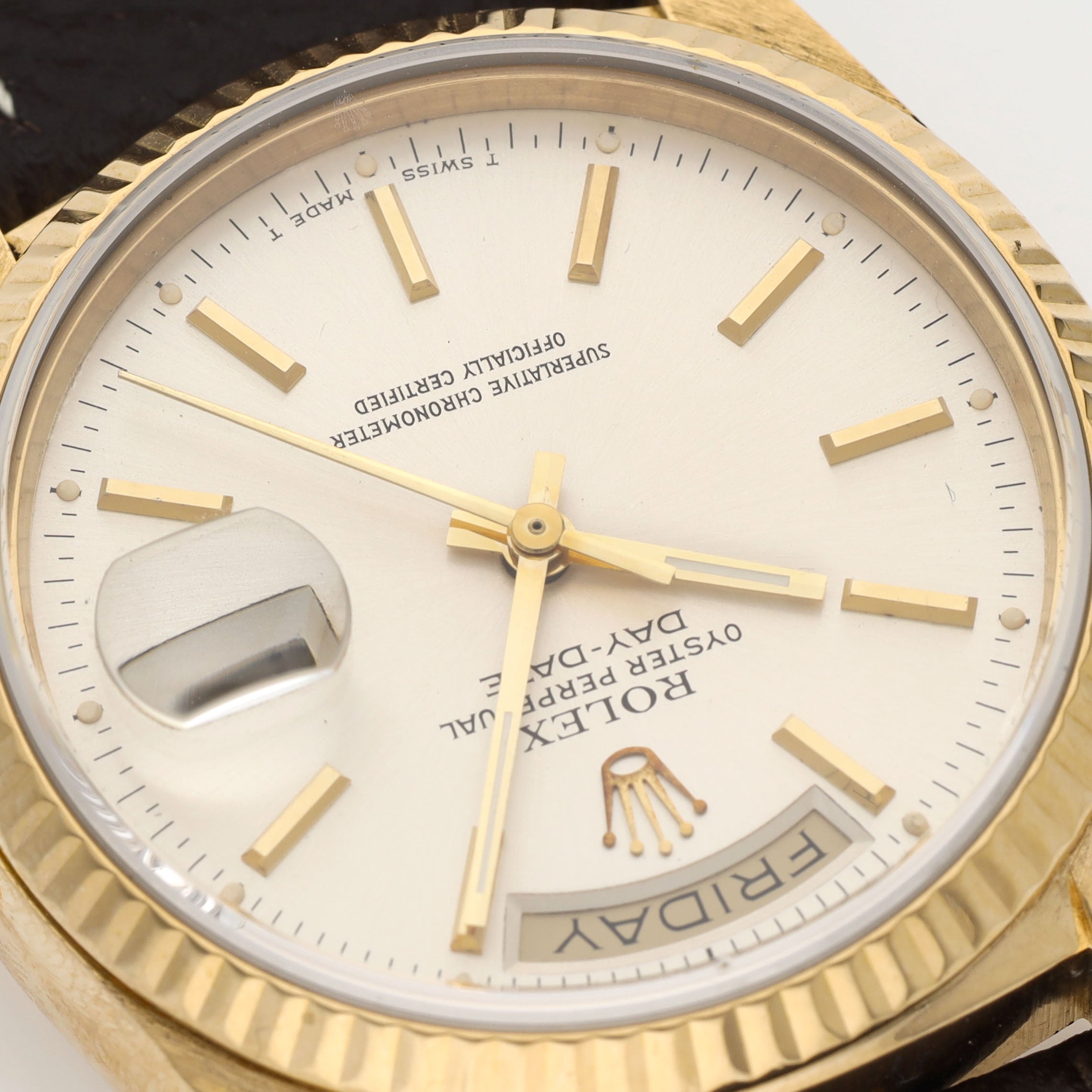Rolex Day-Date 18238 Silver Dial