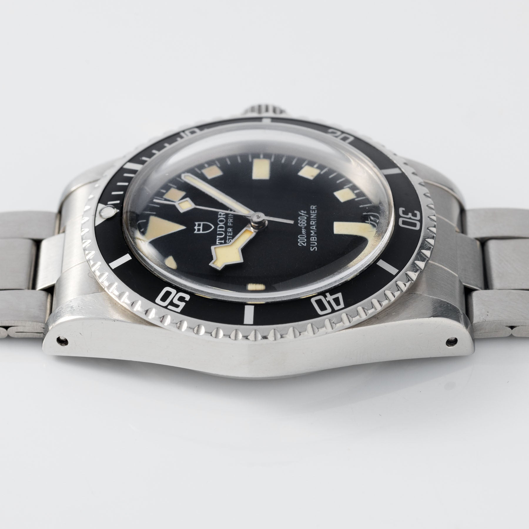 Tudor Submariner 9401 No Date Black Snowflake